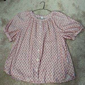 Short sleeve, top, great condition